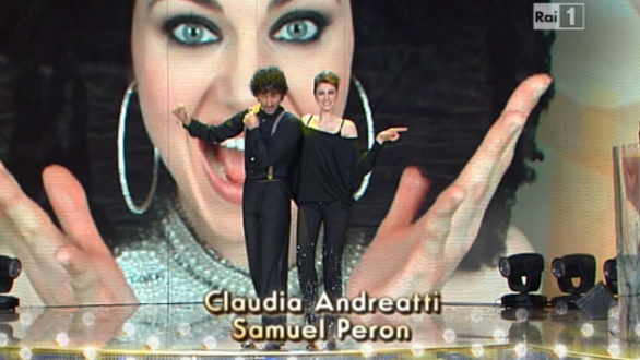 Claudia Andreatti e Samuel Peron, Ballando con le Stelle 2012
