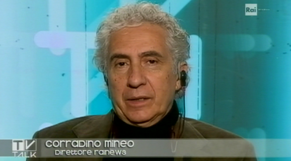 Corradino Mineo (RaiNews) a Tv Talk