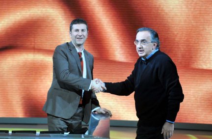 Fabio Fazio e Sergio Marchionne a Che tempo che fa