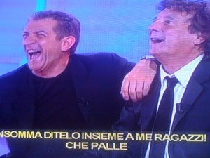 Ezio Greggio ed Enzo Iacchetti ospiti a C\'Ã�Â¨ Posta per Te