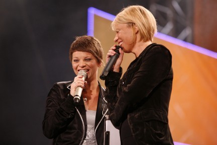 Alessandra Amoroso e Maria De Filippi