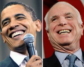 Barak Obama John McCain