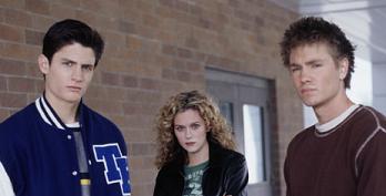 I tre protagonisti di One Tree Hill - Nathan, Peyton e Lucas