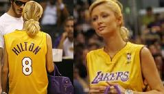 Paris Hilton Los Angeles Lakers