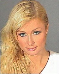 Paris Hilton - Foto Segnaletica