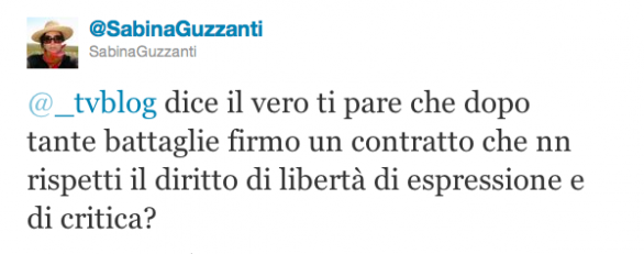 Sabina Guzzanti Twitter