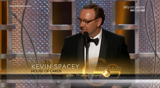 Golden Globes 2015 Kevin Spacey