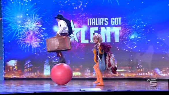 Adriano Falibene e Vincenzo Greco, giocolieri ad Italia s got talent