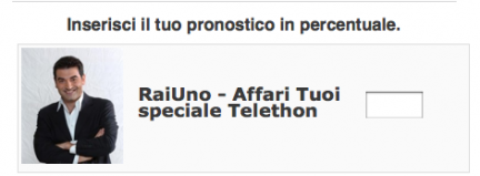 affari tuoi telethon cosa vedrai