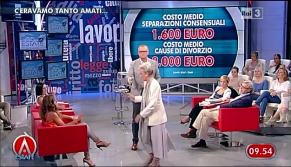 AgorÃ�Â  estate, Barbara Alberti litiga con Vittorio Sgarbi