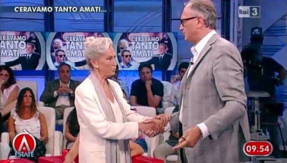 AgorÃ�Â  estate, Barbara Alberti litiga con Vittorio Sgarbi