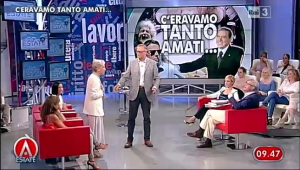 AgorÃ�Â  estate, Barbara Alberti litiga con Vittorio Sgarbi