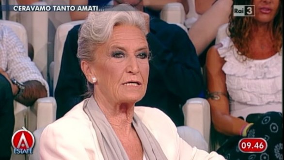 AgorÃ�Â  estate, Barbara Alberti litiga con Vittorio Sgarbi