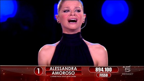 Alessandra Amoroso alla Finale di Amici 2012 Big