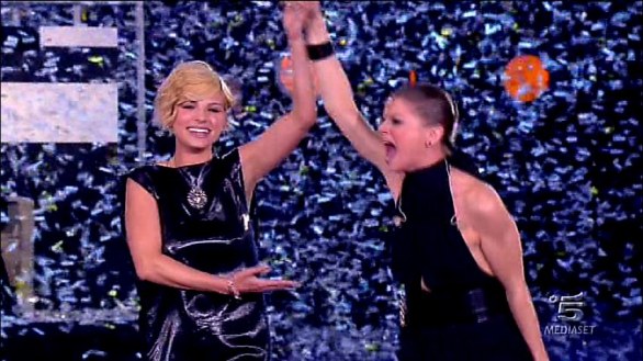 Alessandra Amoroso alla Finale di Amici 2012 Big