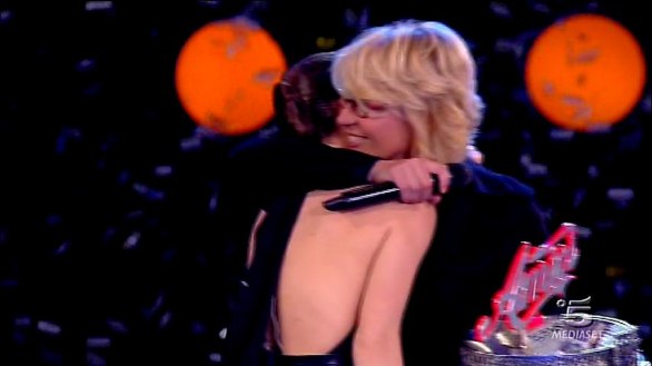 Alessandra Amoroso alla Finale di Amici 2012 Big