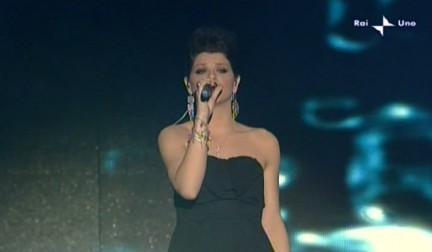 Alessandra Amoroso al Festival di Sanremo 2010