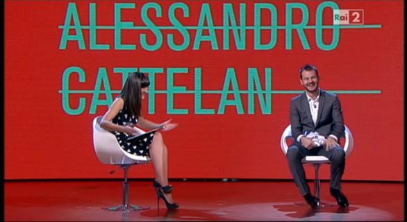 Alessandro Cattelan torna a Quelli che il calcio, con Victoria Cabello