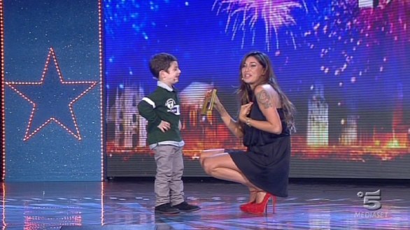 Alessandro D Orazio, bambino che legge a memoria ad Italia s got talent 2013