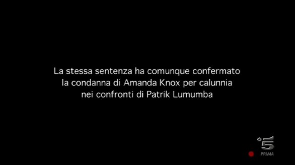 Amanda Knox, il film-tv