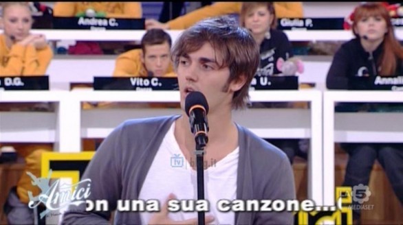 Amici 10 - puntata 29 novembre 2010