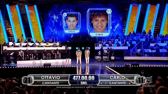 Amici 11 - Carlo Alberto Di Micco terzo classificato