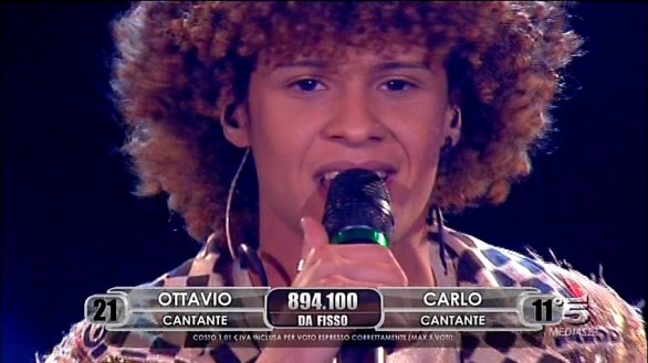 Amici 11 - Carlo Alberto Di Micco terzo classificato