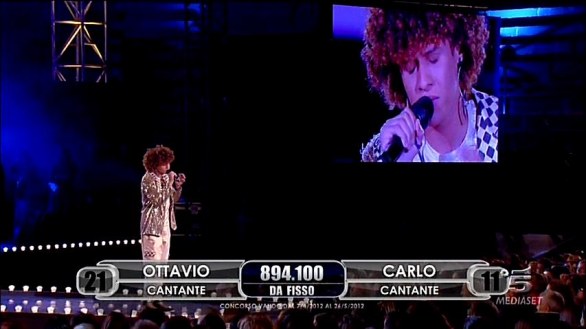 Amici 11 - Carlo Alberto Di Micco terzo classificato