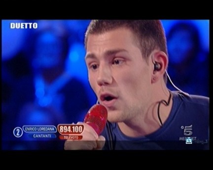 Amici Serale 2010 - Eliminato Enrico Nigiotti