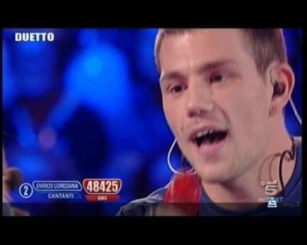 Amici Serale 2010 - Eliminato Enrico Nigiotti