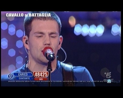 Amici Serale 2010 - Eliminato Enrico Nigiotti