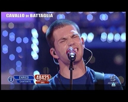 Amici Serale 2010 - Eliminato Enrico Nigiotti