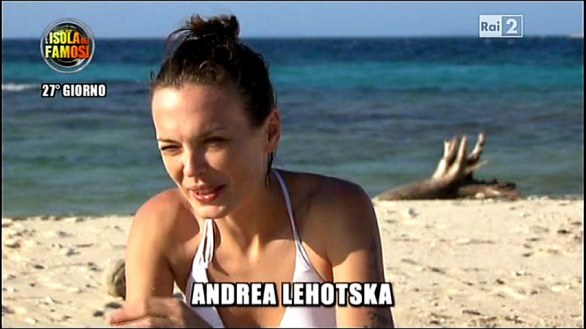 Andrea Lehotska - L\'Isola dei famosi 2012