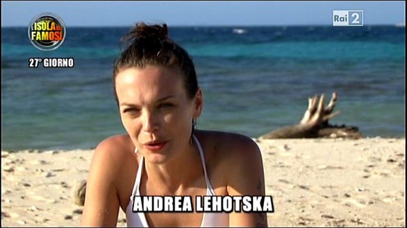 Andrea Lehotska - L\'Isola dei famosi 2012