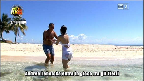 Andrea Lehotska - L\'Isola dei famosi 2012