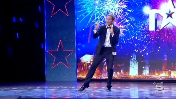 Andrea Sestrieri, illusionista ad Italia s got talent