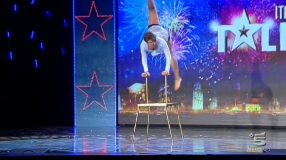 Anjeza Rruci, contorsionista ad Italia s got talent