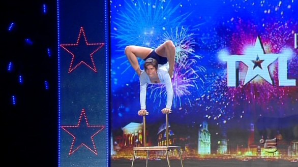 Anjeza Rruci, contorsionista ad Italia s got talent