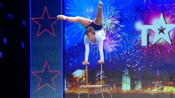 Anjeza Rruci, contorsionista ad Italia s got talent