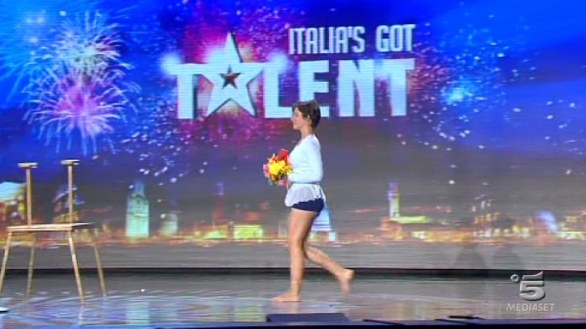 Anjeza Rruci, contorsionista ad Italia s got talent