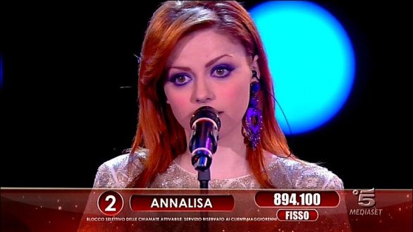 Annalisa Scarrone quarta ad Amici 11 Big