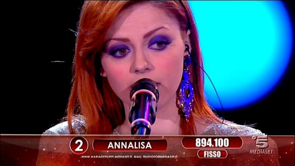 Annalisa Scarrone quarta ad Amici 11 Big