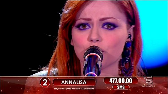 Annalisa Scarrone quarta ad Amici 11 Big