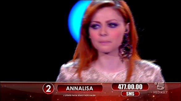 Annalisa Scarrone quarta ad Amici 11 Big