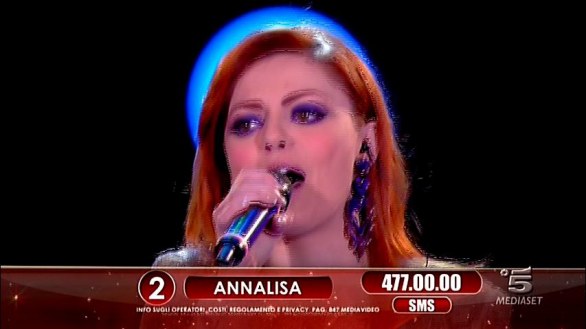 Annalisa Scarrone quarta ad Amici 11 Big