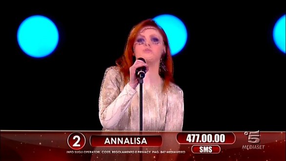 Annalisa Scarrone quarta ad Amici 11 Big