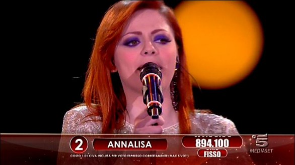 Annalisa Scarrone quarta ad Amici 11 Big