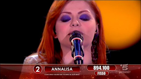 Annalisa Scarrone quarta ad Amici 11 Big