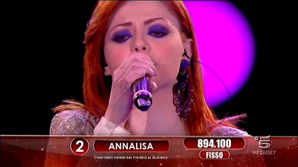 Annalisa Scarrone quarta ad Amici 11 Big