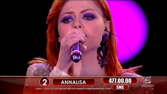 Annalisa Scarrone quarta ad Amici 11 Big